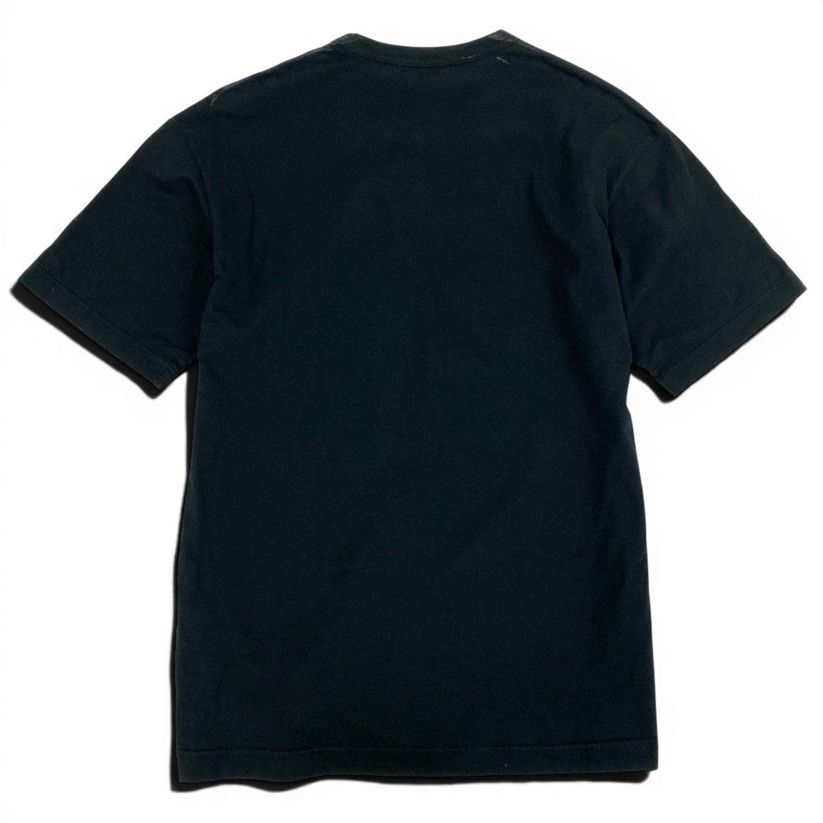 Af4 COMME des GARCONS HOMME コムデギャルソンオム ラバーコーディング ロゴTシャツ AD2004 サイズM ブラック メンズk02ik02i