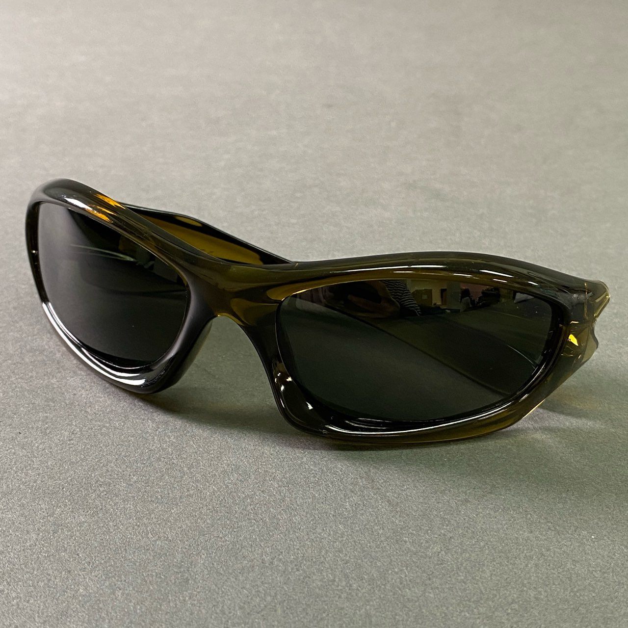 l12 OAKLEY オークリー MONSTER DOG モンスタードッグ サングラス Y2K クリアブラック USA製 Vintage ビンテージ 00s アイウェア