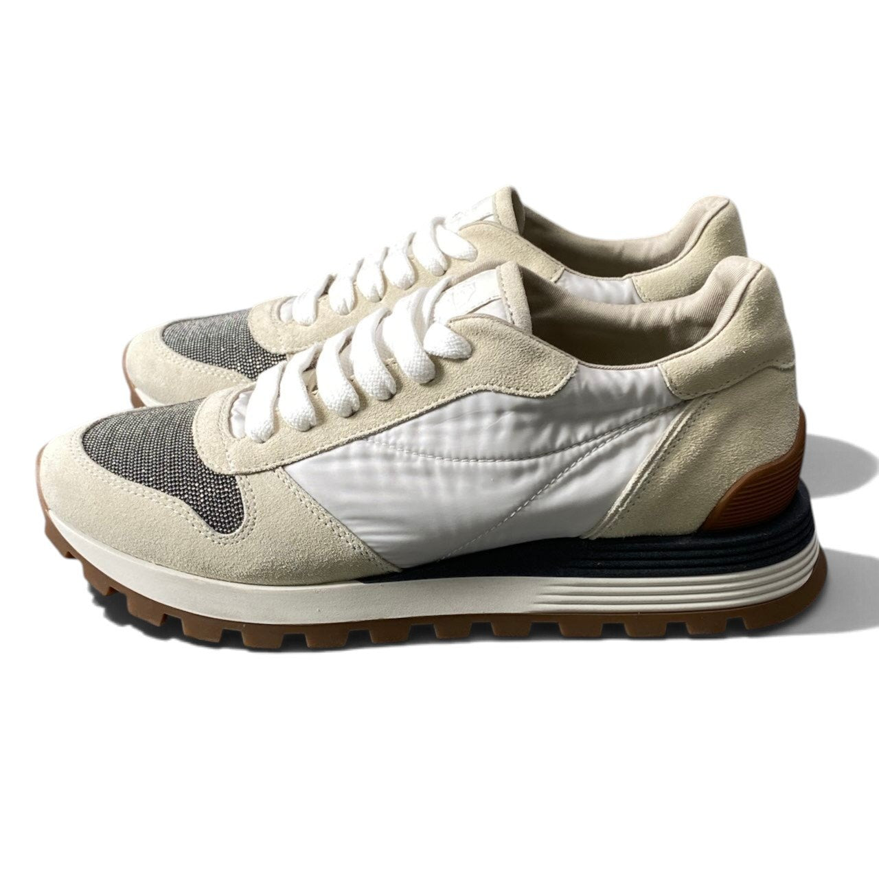 h12【新品保管品】BRUNELLO CUCINELLI ビーズデザイン スニーカー イタリア製 36サイズ レディース 女性用k02i