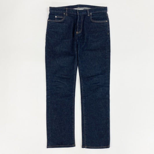 8j10 Maison Margiela メゾンマルジェラ デニムパンツ  ボタンフライ フルレングス S50LA0094 30サイズ インディゴ メンズu02t