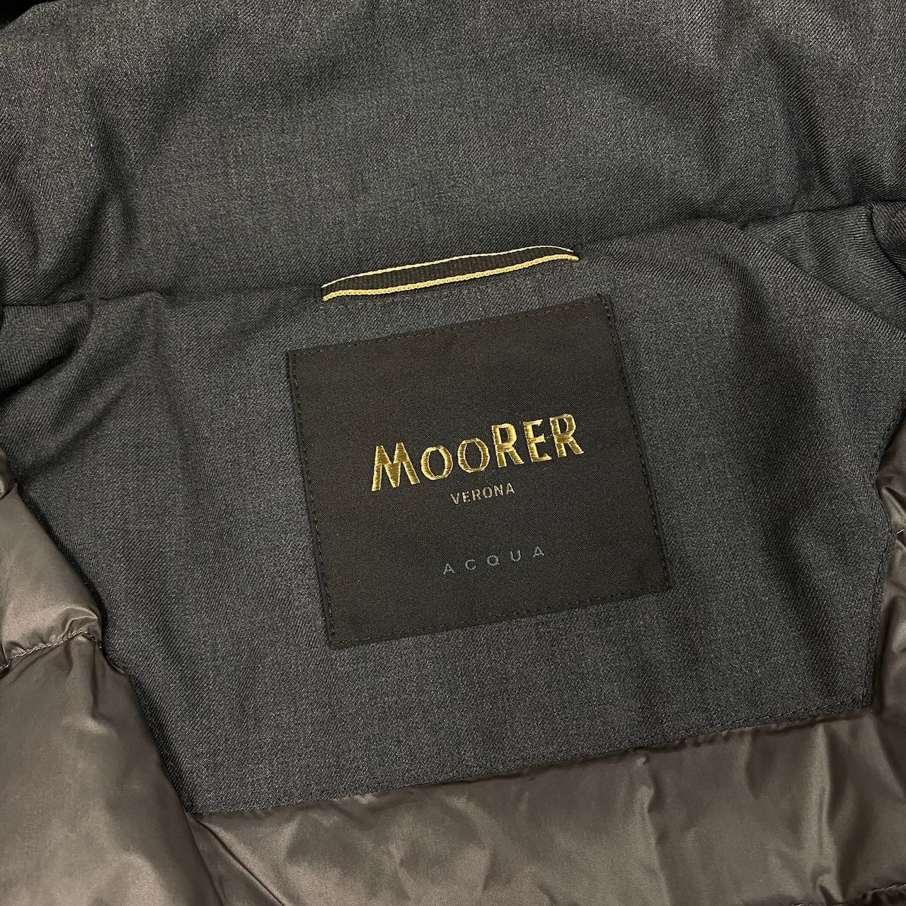 14c20 MOORER ムーレー ALBINI-PUM アルビニ ダウンジャケット アウター 46 グレー メンズsn1