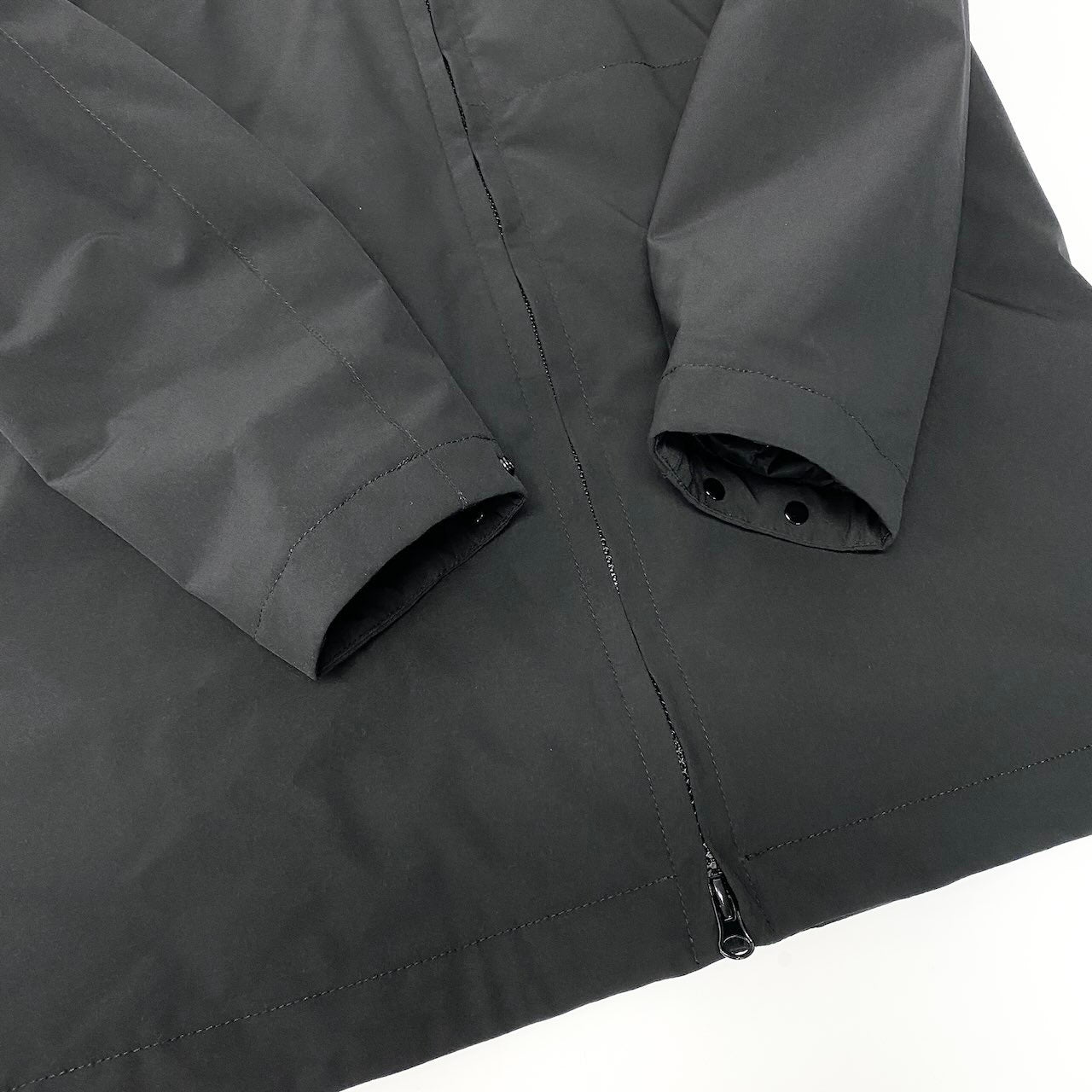 75d13 Stone Island ストーンアイランド プリマフロント スタンドカラー ソフトシェル ハーフコート 771540627 Mサイズ ブラック メンズ 男性用sn1