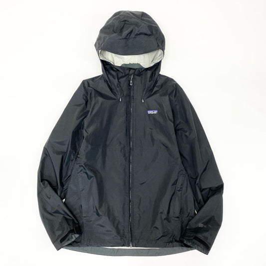 47h26 Patagonia パタゴニア トレントシェルジャケット マウンテンパーカー  83802SP16 Mサイズ ブラック ナイロン メンズo07t