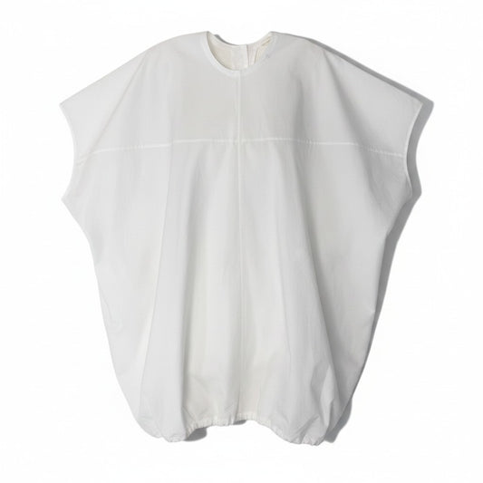 Eh10　《新品同様》 THE ROW ザロウ IVIO TOP チュニック トップス 8103 W2517 XS ホワイト コットン 定価24万円u02t