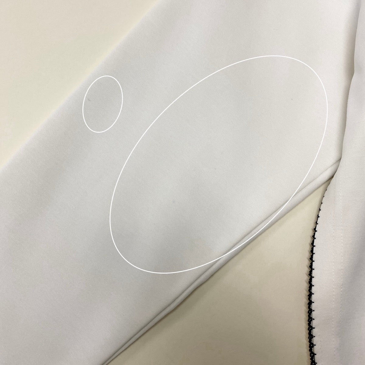 12g18 FUMITO GANRYU フミトガンリュウ Piko embroidery side line L/S T-shirt BONDING ロングスリーブ カットソー FU4-CU-16 サイズ2 ホワイト メンズo07t