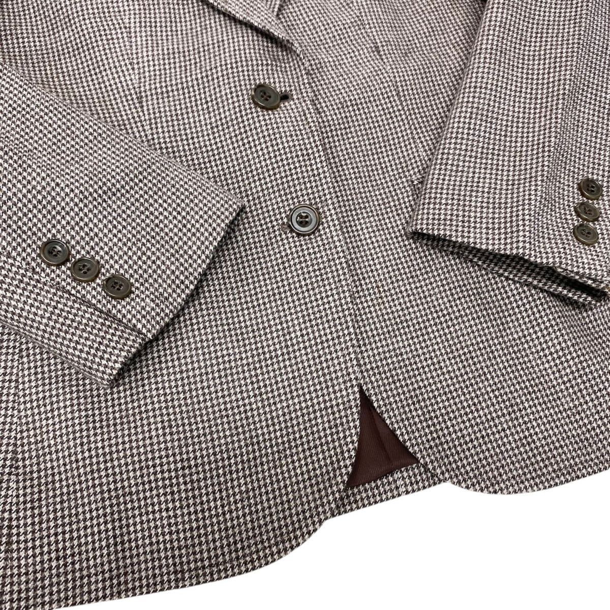 36j20 【極美品】 Burberrys バーバリーズ セットアップ スカートスーツ フォーマル 11AB2 ブラウン系 ウール100％ レディースu02t