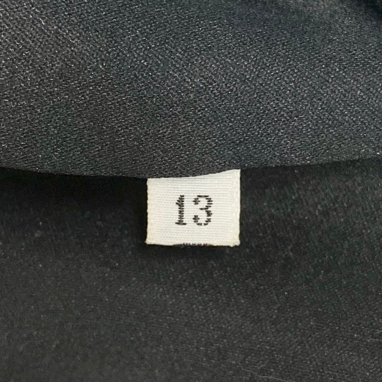 64c14 タグ付 Sun Rolian 極厚 シルバーフォックス ファーコート サイズ13 茶系 本毛皮 Silver Fox Fur Coatt18r