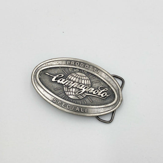 h7【USA製】Campagnolo カンパニョーロ ベルト用 バックル Buckle Vintage メタルバックル シルバーk02i