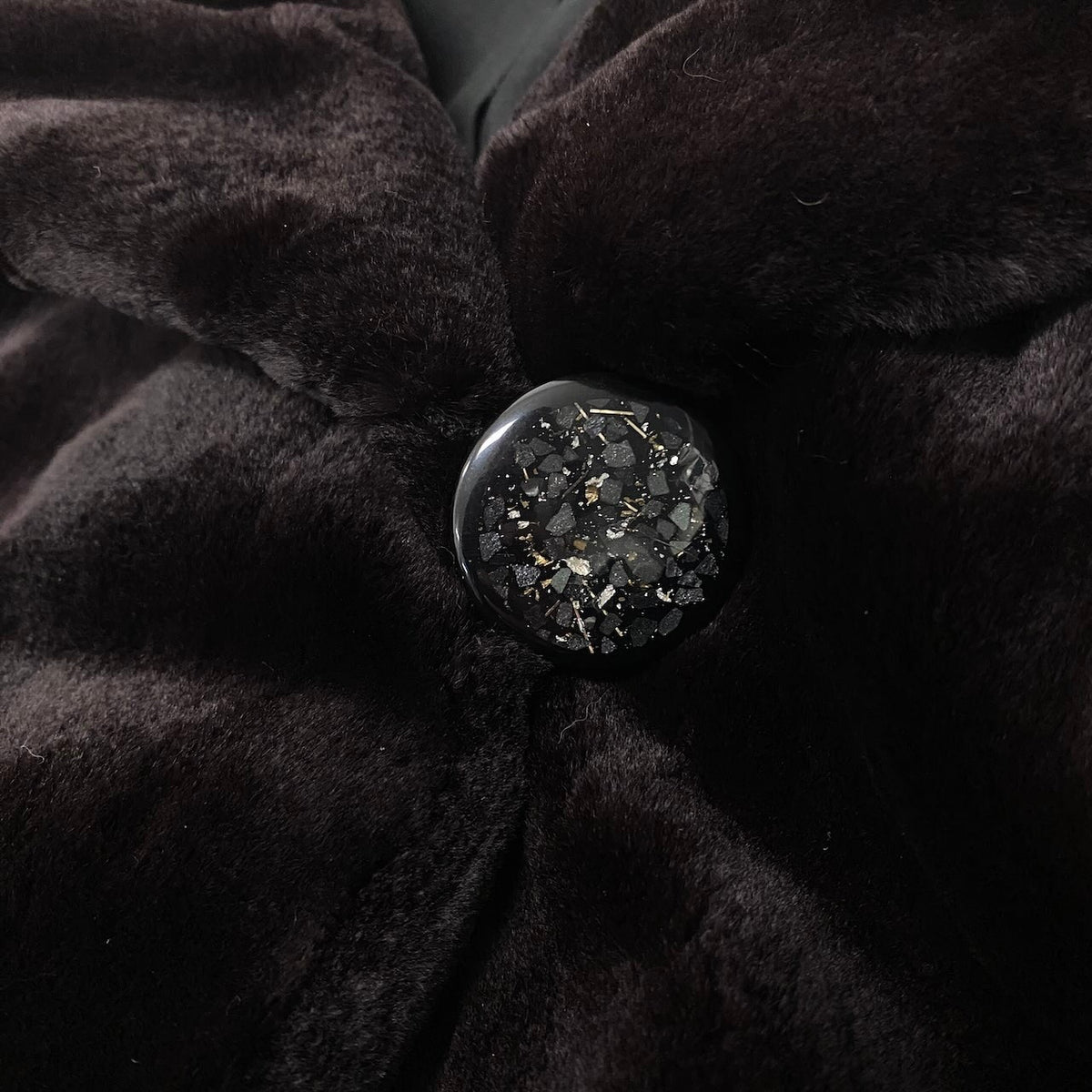 58i20 ROZEN シェアードミンク ロングコート サイズF ダークブラウン 本毛皮 Shared Mink Fur Long Coat リアルファーt18r