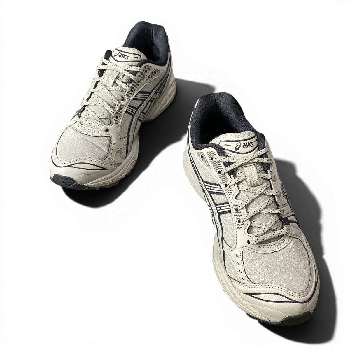 2g8 ASICS アシックス GEL-KAYANO 14 WHITE SAGE ローカットスニーカー 1203A412 26cm グレー メンズ 男性用o07t