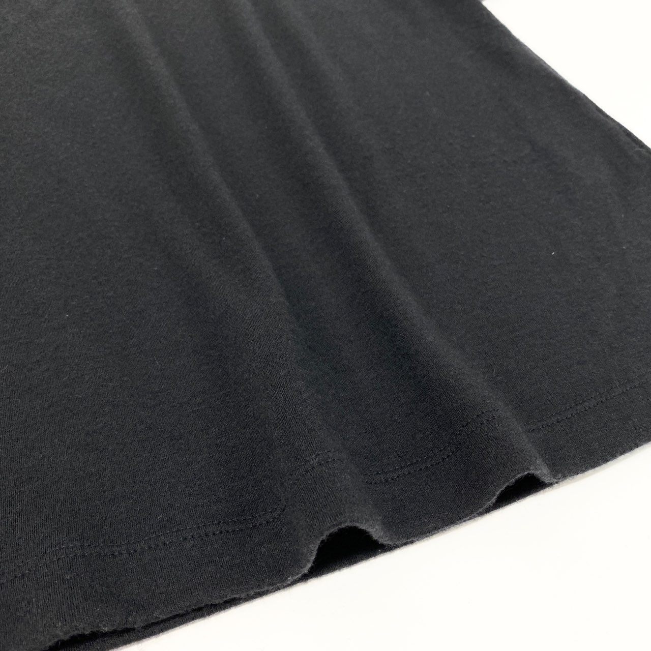 78L9 GIORGIO ARMANI ジョルジオアルマーニ 総カシミア ハイゲージ ニット セーター トップス クルーネック 50 ブラック カシミヤ100 メンズ 男性用u02t