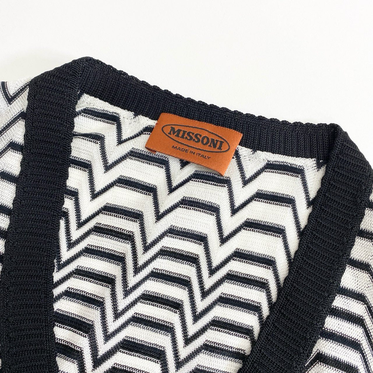 17f14 【極美品】イタリア製 MISSONI ミッソーニ ニットワンピース 半袖ワンピース サマーニット サイズ44 マルチカラー レディース 女性用