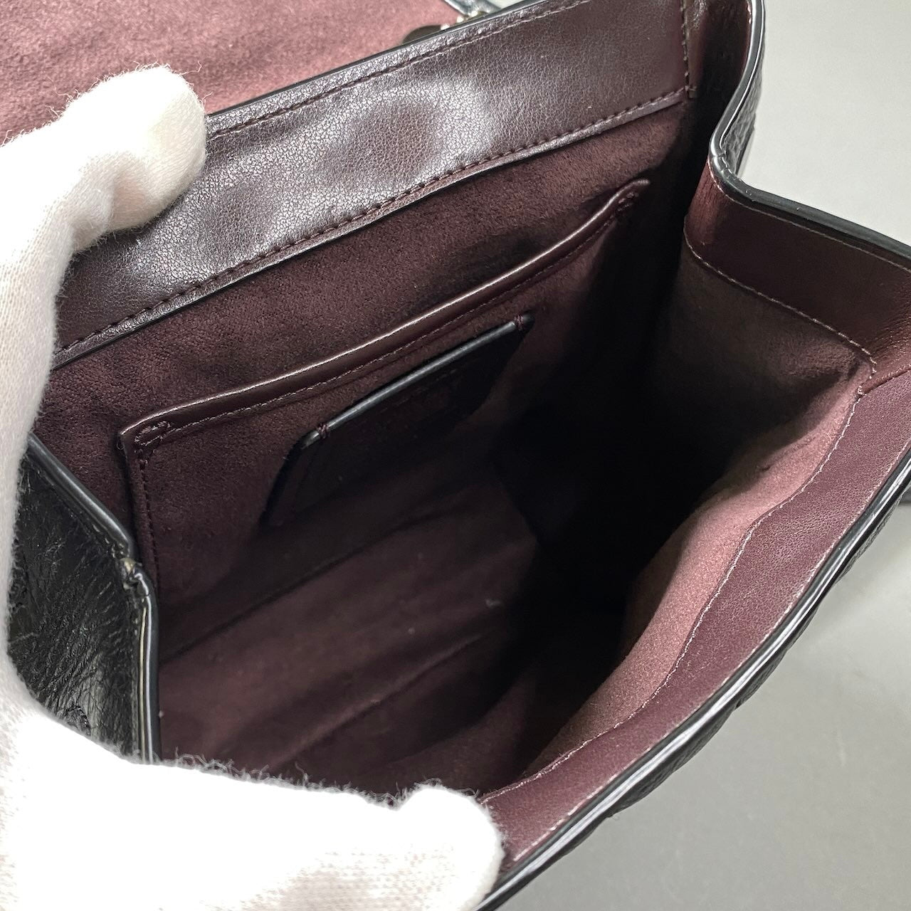 g9 COACH コーチ チェーンミニリュック  Chain Mini Backpack 79243 ブラック Blackt18r