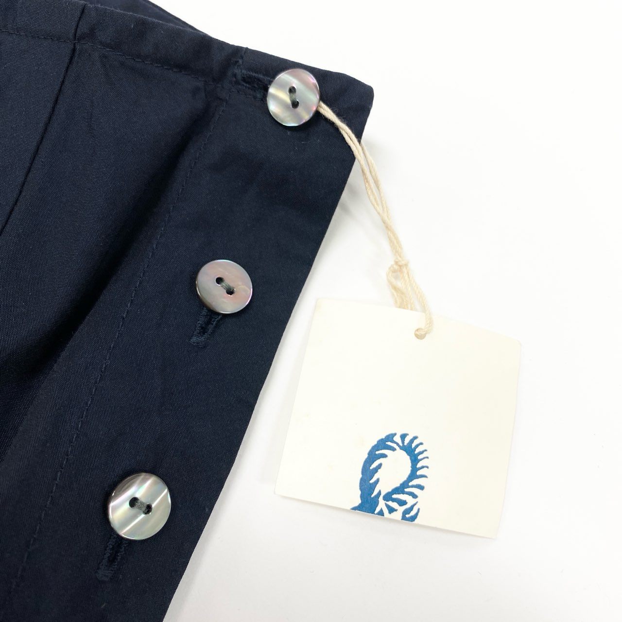 16k10 【美品】45rpm フォーティーファイブアールピーエム 変形スカート ロングスカート フレア スリット 100802 2サイズ ネイビー レディースu02t