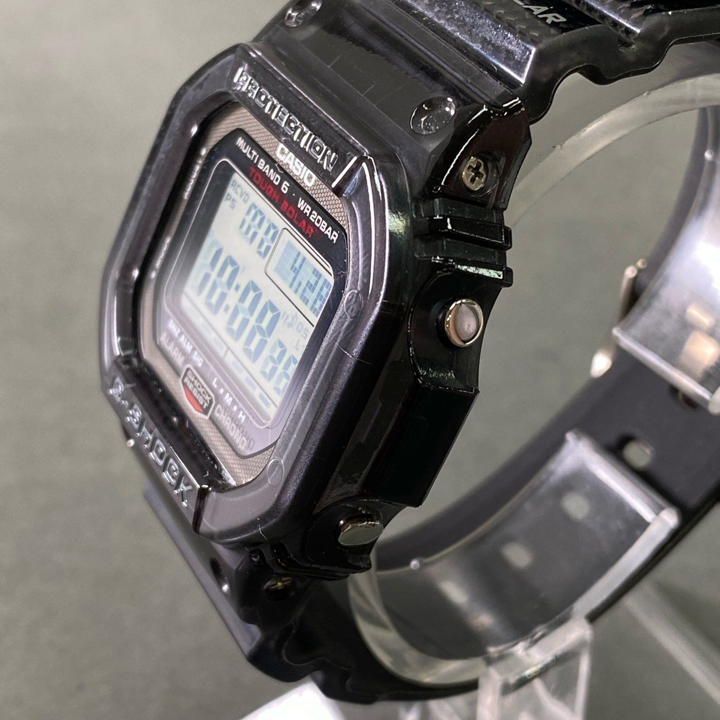 e8 CASIO カシオ G-SHOCK ジーショック デジタル腕時計 ソーラー 20BAR GW-S5600U-1JF ブラック Watch
