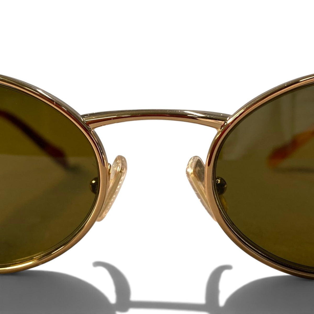 i7 Miu Miu ミュウミュウ ロゴメタル サングラス Logo Metal Sunglasses SMU52Y 54□21 ゴールド ブラウンt18r