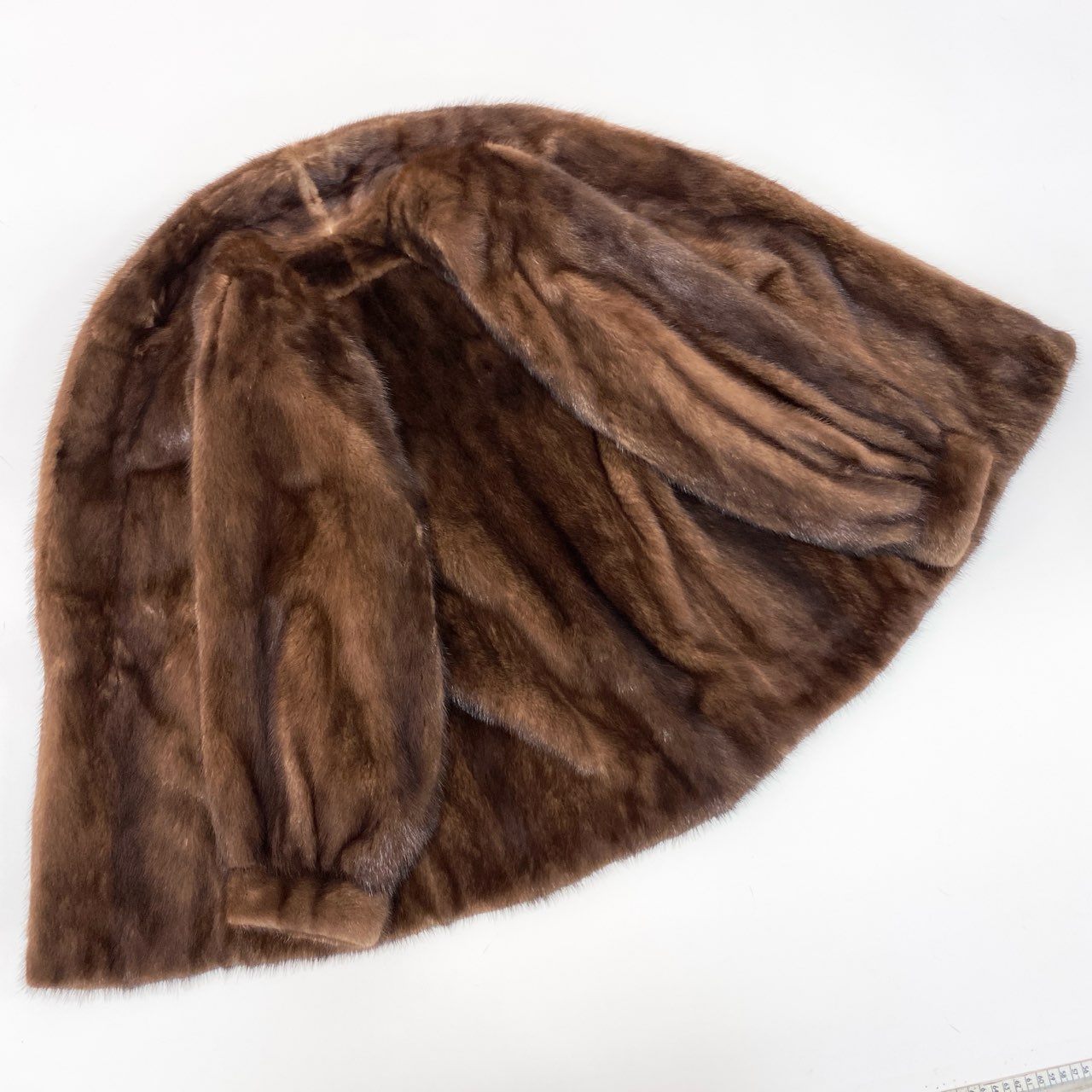 MESSALA SAGA MINK サガミンク 本毛皮 ミンクコート ブラウン 13号
