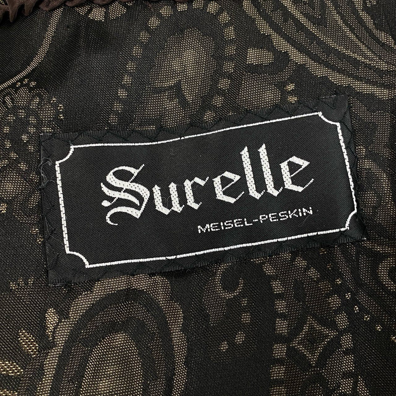 69L8 Surelle 最高級毛皮 ミンクロングコート サイズ11号 M相当 グレージュ 本毛皮 MINK FUR 毛並み◎ 艶◎ リアルファーt18r