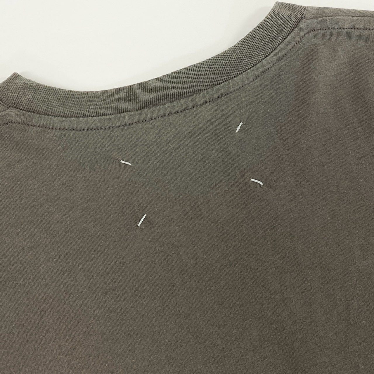 78i10 Maison Margiela メゾンマルジェラ 半袖Tシャツ カットソー トップス クルーネック S50GC0673 S カーキ系 コットン メンズ 2022年k02i
