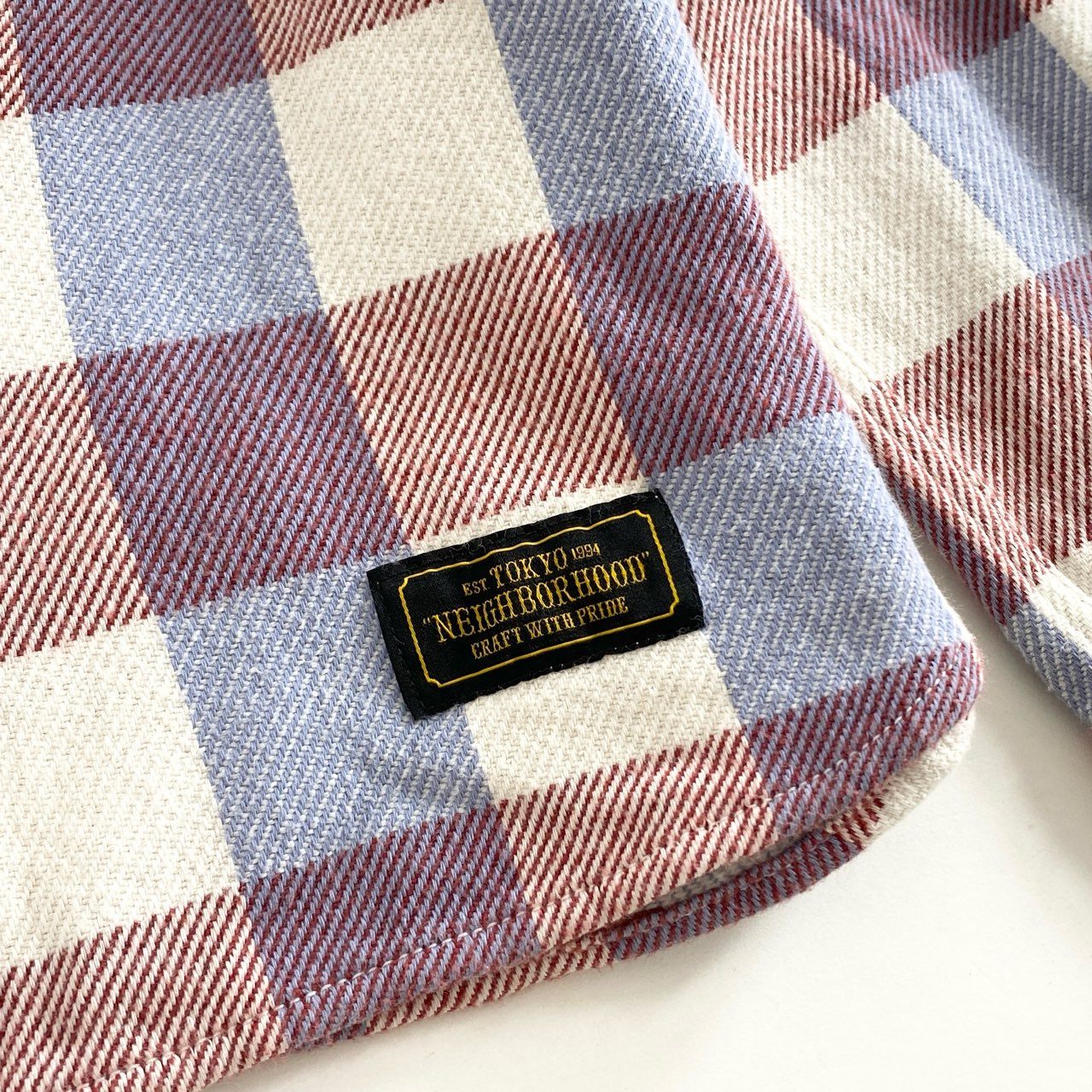 59g26 日本製 NEIGHBORHOOD ネイバーフッド CABELLA/C-SHIRT.LS 長袖シャツ ネルシャツ ロングスリーブ 171ARNH-SHM02 S マルチカラー コットン