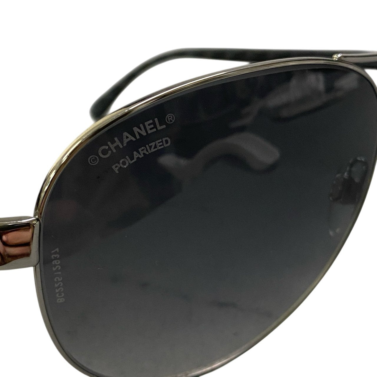 b15 CHANEL シャネル マトラッセ ココマーク サングラス スモークグラデーション 58□14 ブラック レディースta1