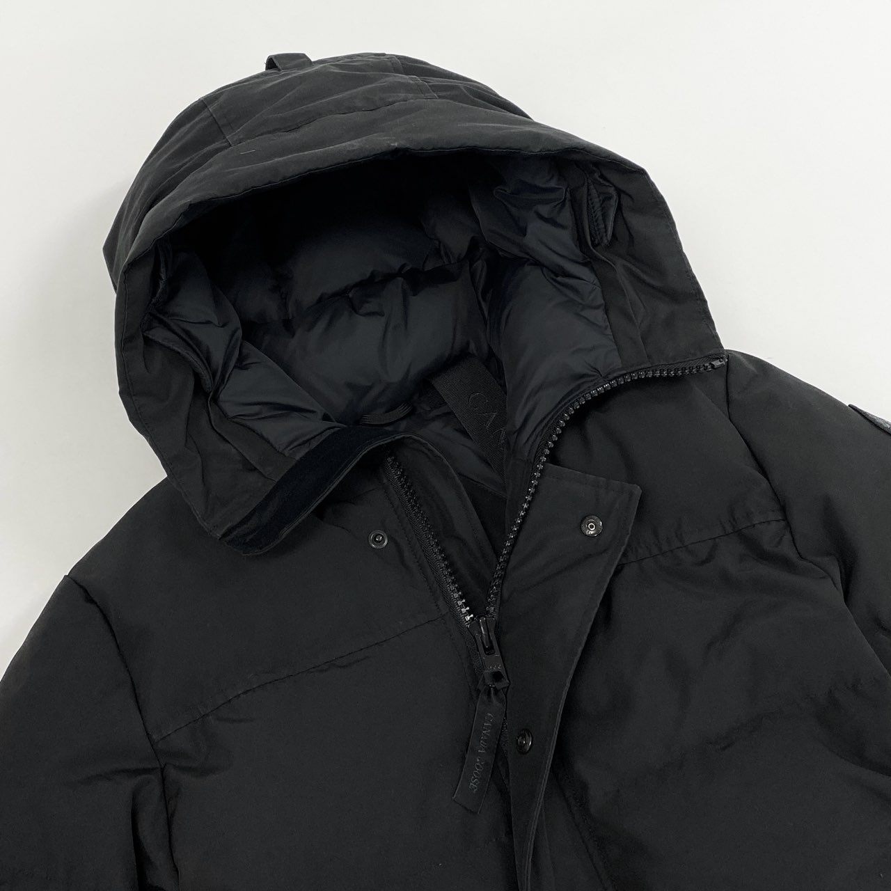 21h9 CANADA GOOSE カナダグース マクラミンパーカー ブラックレーベル 2080MB S Black ダウンジャケット アウター 紳士服t18r