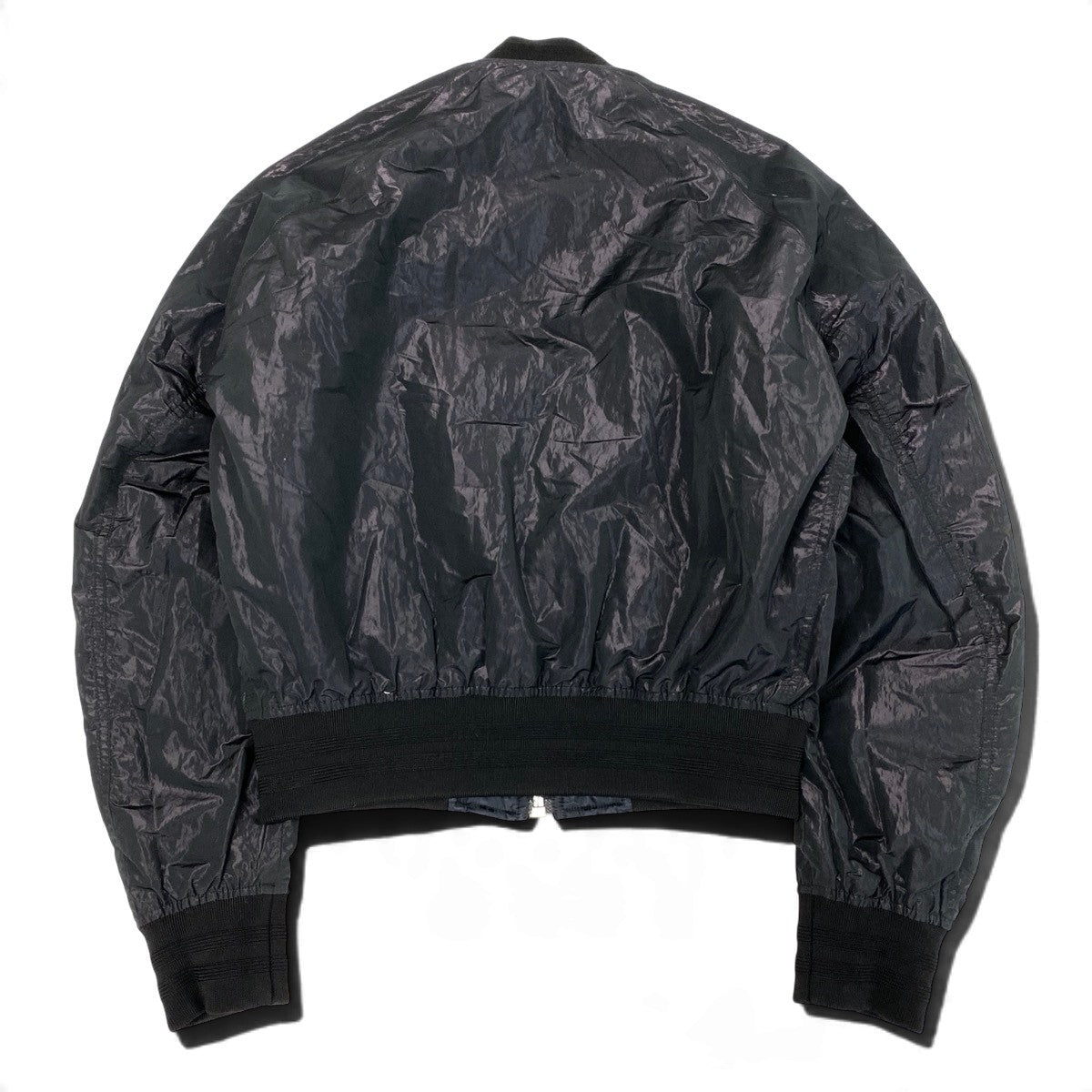 j13 【極美品】DIOR Homme ボンバージャケット オブリーク リバーシブル 46サイズ ブラック ポリエステル100％ メンズ 男性用k02i