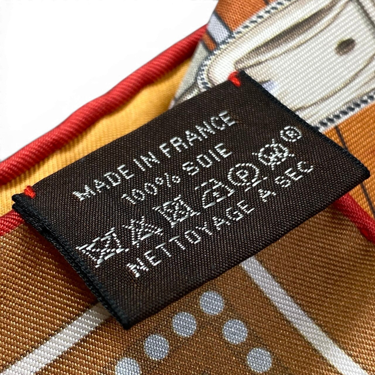 e8 【美品】HERMES 2026年 カレ90 ダブルフェイス 馬着 オレンジ シルク100％ レディース メンズ ユニセックスk02i