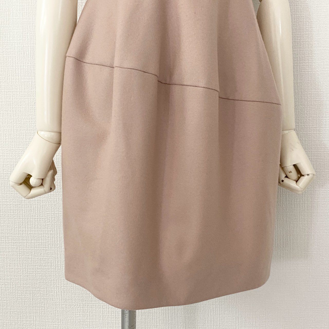 62i11 YOKO CHAN ヨーコチャン V-neck Balloon Dress Vネック バルーンドレス ワンピース YCD-417-350 36 ピンク 日本製