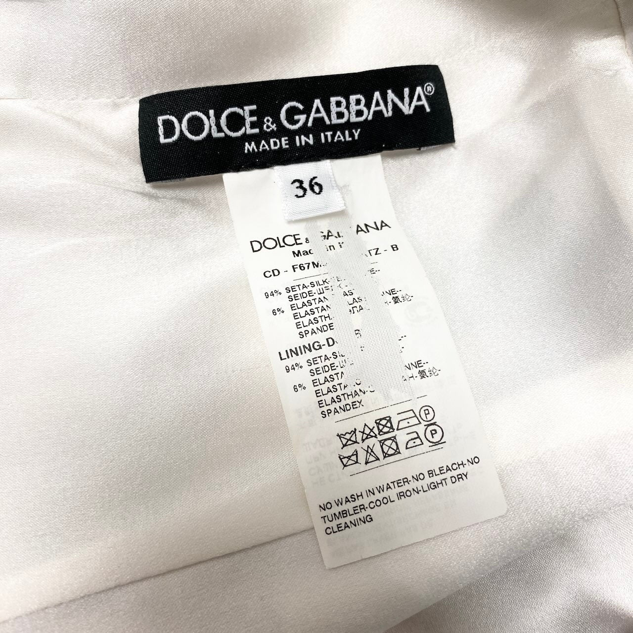 42c24 DOLCE＆GABBANA ドルチェアンドガッバーナ シルクロングドレスワンピース ノースリーブワンピース ストライプ 薔薇 蝶  36サイズ マルチカラー レディース 女性用o07t
