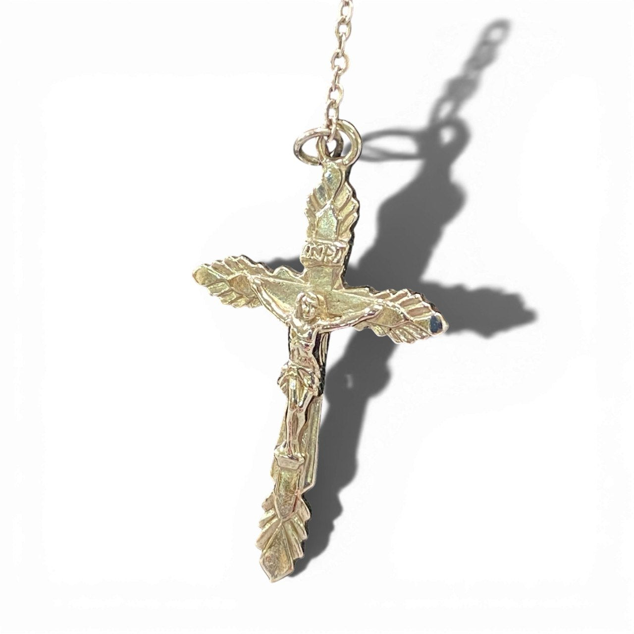 a5 DOLCE&GABBANA ドルチェアンドガッパーナ ロザリオ ネックレス クロス 十字架 アクセサリー マルチカラー レディースk02i