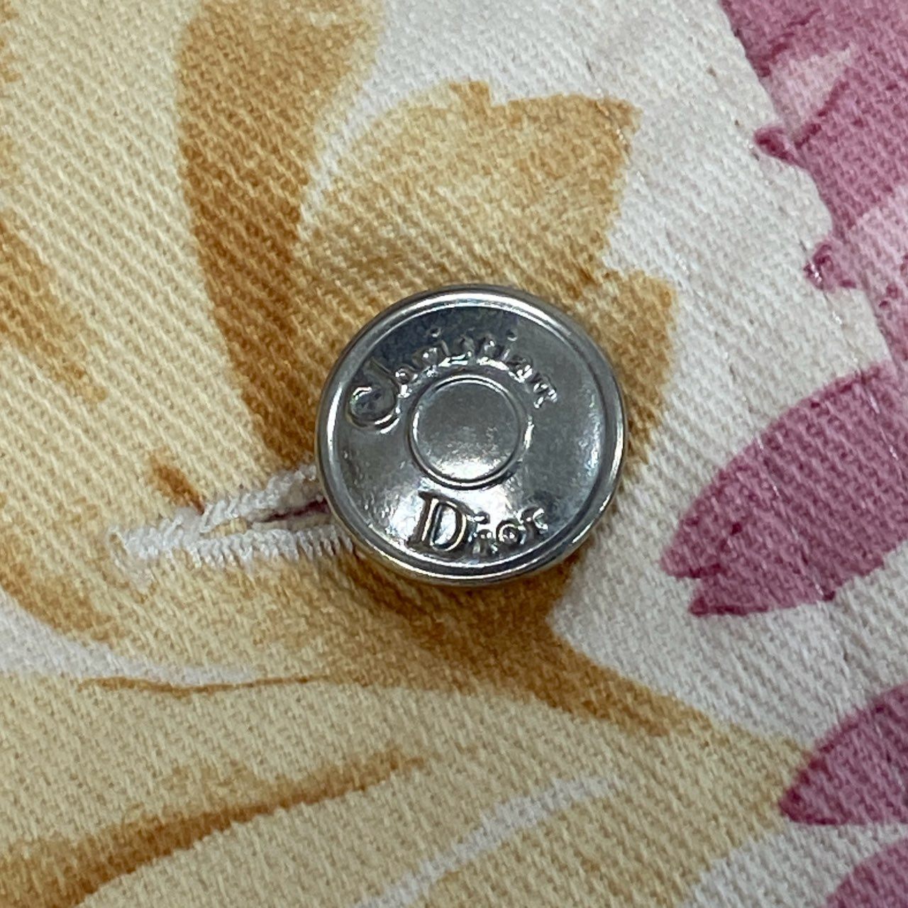 Ib19 Christian Dior クリスチャンディオール ヴィンテージ ガリアーノ期 フラワーデニムジャケット クロップドジャケット サイズ36 マルチカラー レディース 女性用 トップスta1