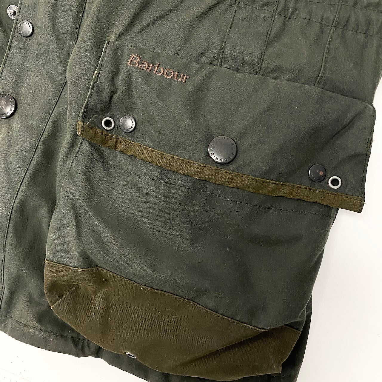 79c26 Barbour バブアー ×TOKITO トキト Military Jacket ミリタリージャケット 1102301 Sサイズ カーキ コットン100％ メンズ 男性用u02t