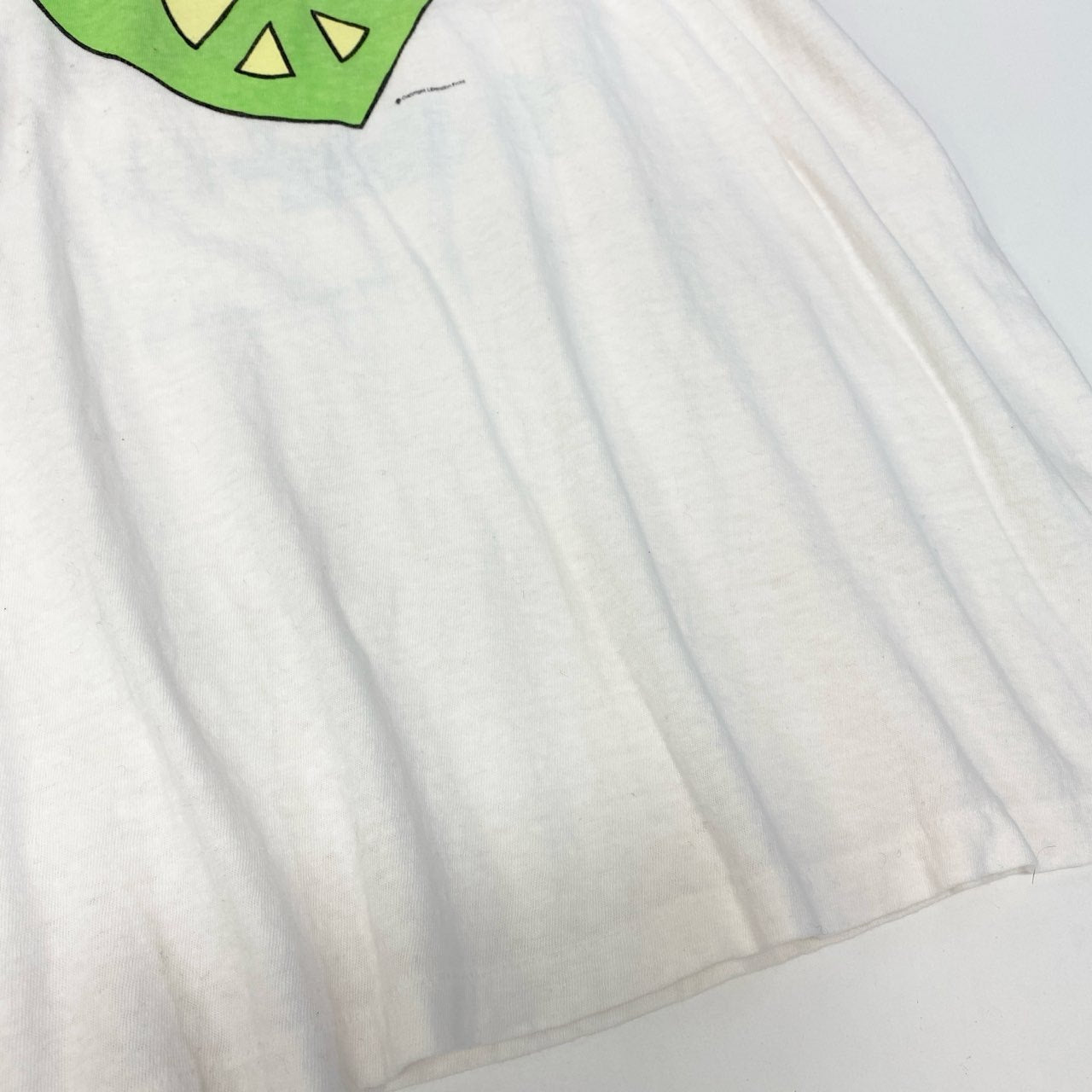 15c3 【新品保管品】READYMADE レディメイド 24SS THIS IS MY T グラフィックTシャツ 半袖Tシャツ トップス RM-P01-0000-073 Mサイズ アイボリー コットン100％ メンズ 男性用o07t