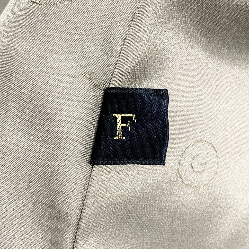 16l27 GRES グレ シェアードファー レオパード柄 ロングコート サイズF 本毛皮 LEOPARD FUR COAT ヒョウ柄t18r