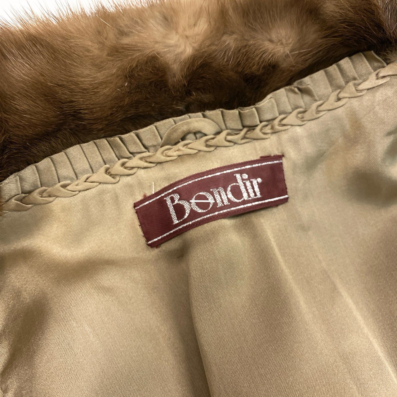 49L4 デミバフミンク 着丈110cm 超ロングコート 13号 ブラウン 最高級本毛皮 MINK FUR COAT リアルファー ポケット有t18r