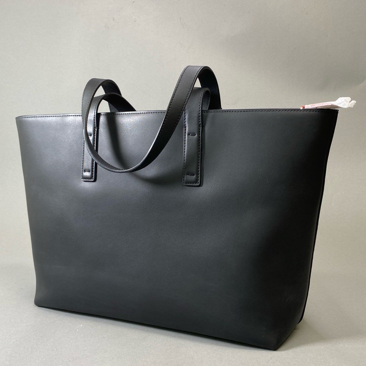 Bj3 《新品未使用》 Paul Smith ポールスミス レザートートバッグ ブラック Leather マルチストライプ ビジネス カバン 鞄 タグ付t18r