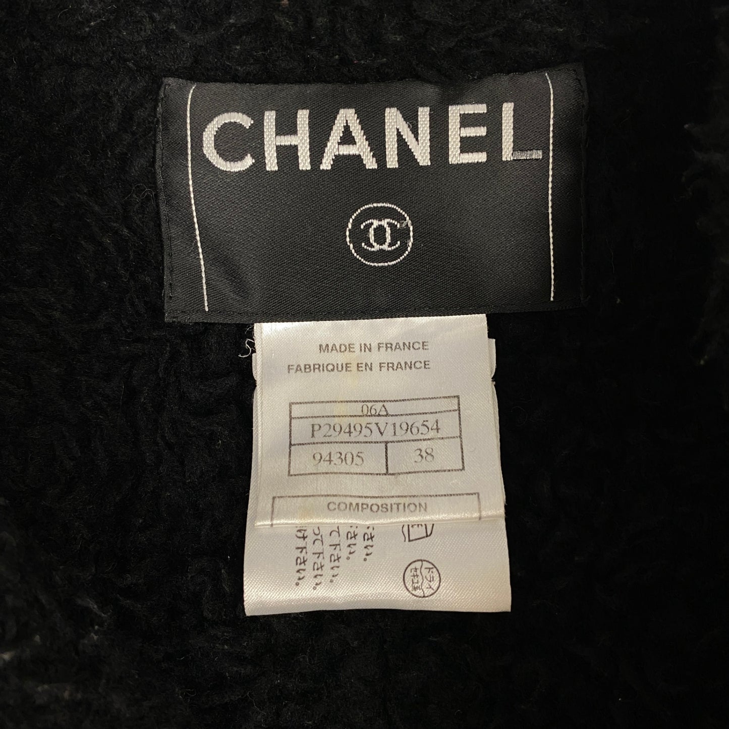 Ch28 CHANEL シャネル 06A ココボタン カットオフ トレンチコート 06A Frayed-Edge Trench Coat P29495 size 38 ダークグレーt18r