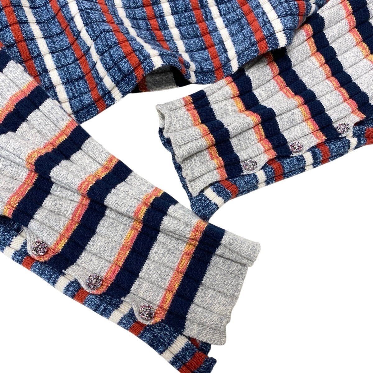 7g29 WASTE YARN PROJECT ウェイストヤーン プロジェクト CARO TURTLE BECK PONC ニットセーター ポンチョニット クロップド 4010400245 5088 マルチカラー ウール100％ レディース 女性用t18r