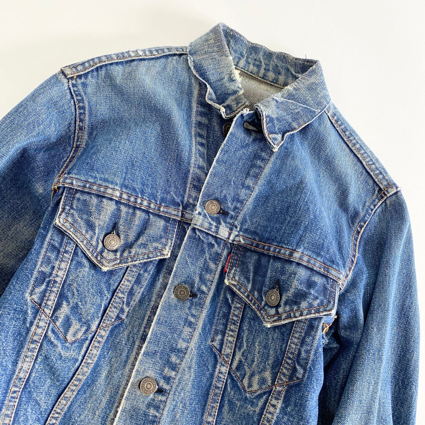 26L14 Levi's リーバイス 4th 3rd Vintage Denim Jacket デニムジャケット S～M相当 インディゴ BIGE ヴィンテージ 古着