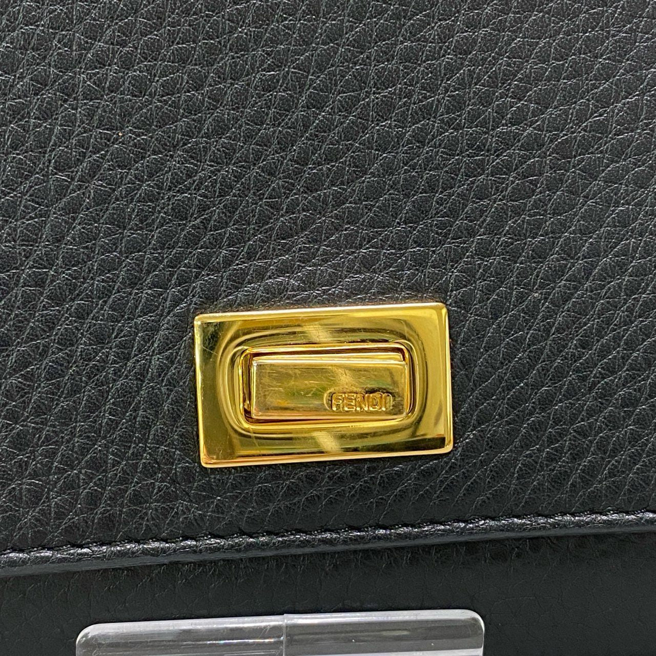 b17 FENDI Peekaboo Turnlock Tri-fold Compact Walletta1
