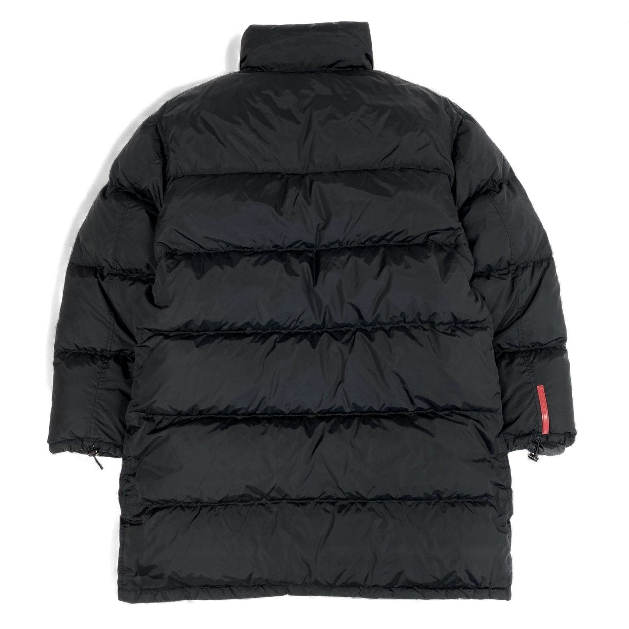30l14 PRADA SPORTS プラダ スポーツ ダウンジャケット SGV408 サイズ48 ブラック DOWN JACKET イタリア製t18r