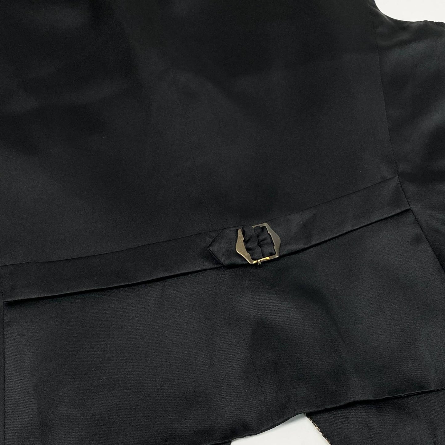 Ab23 Christian Dior クリスチャンディオール 総柄 ジレベスト トップス 装飾ボタン Ｍ ゴールド レディースu02t