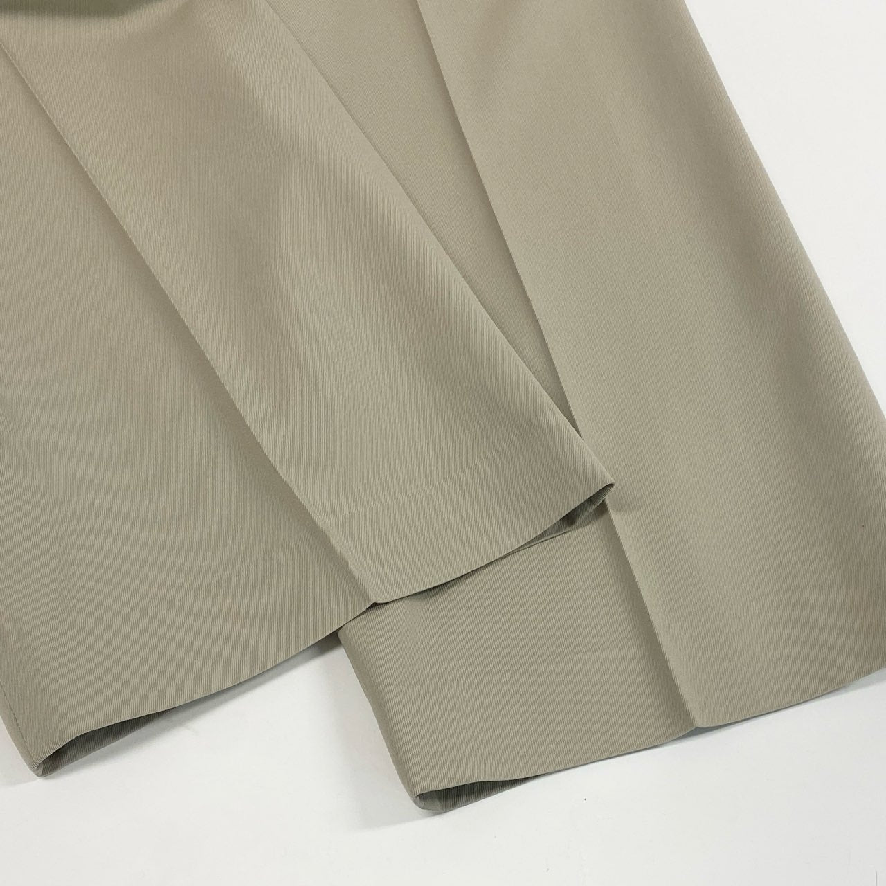 Ib16　【美品】CELINE セリーヌ フィービー期 ワイドパンツ Phoebe Philo Waistband Wide Leg Pants 40サイズ ベージュ レディース 女性用ta1