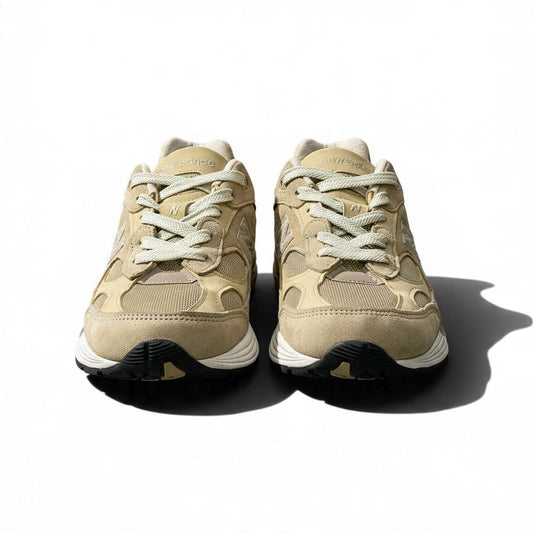 3j23 New Balance ニューバランス Ｍade in USA M992 ローカットスニーカー M992TN 25cm タン/ベージュ メンズ 紳士靴o07t