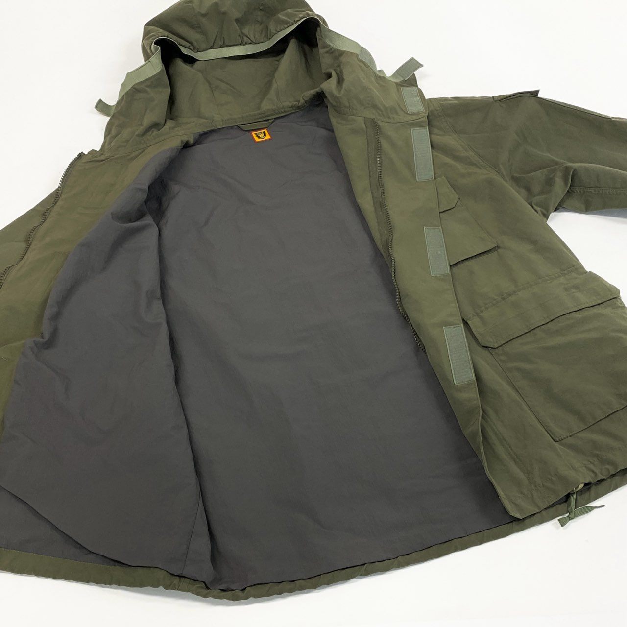 Mb10【美品】HUMAN MADE ヒューマンメイド マウンテンパーカージャケット ブルゾン ジャケットアウター XXLサイズ カーキ メンズ 男性用k02i