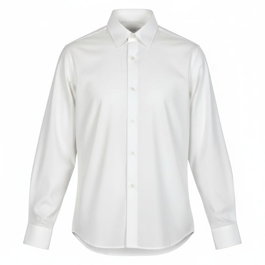 22a23 JIL SANDER ジルサンダー 長袖シャツ トップス シンプル 38 ホワイト メンズu02t