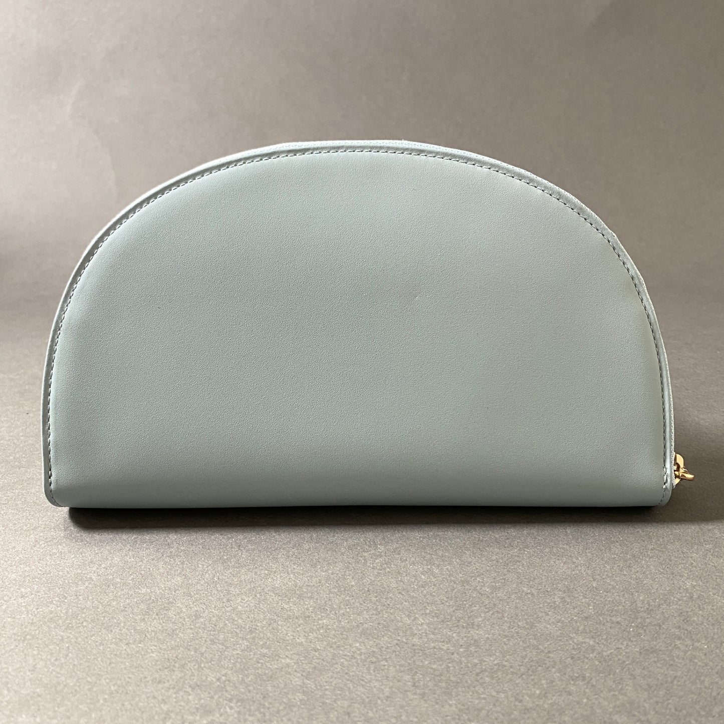 6f27 《未使用保管品》 OAD NEW YORK オーエーディー ニューヨーク Dia Continental Mirror Wallet ミラーロングウォレット ブルー レザー ラウンドジップ 長財布