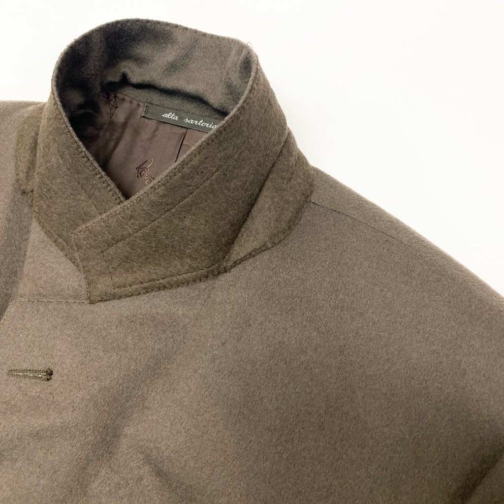 54l28 Ravazzolo ラヴァッツォーロ ロロピアーナ生地 テーラードジャケット カシミヤジャケット 2B メンズ 紳士服 48 ブラウン系 カシミア100％o07t