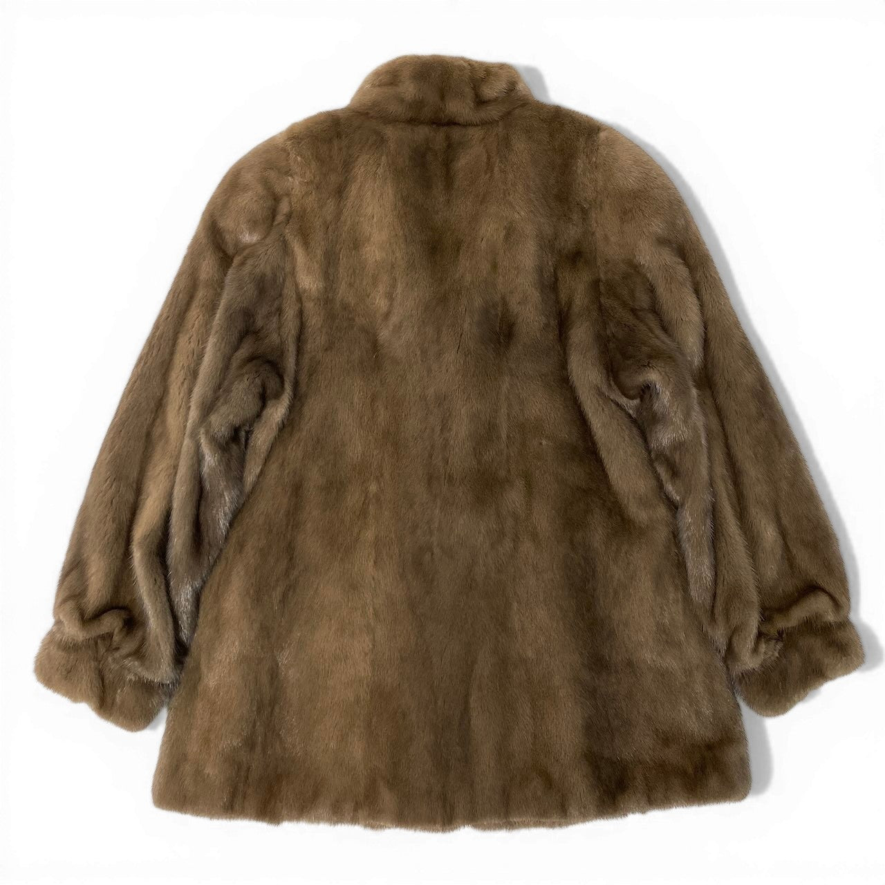 80d13 SAGA MINK サガミンク 銀サガ ブルーアイリスミンク ファーコート サイズ15 最高級本毛皮 Blue Iris Mink Fur Coatt18r
